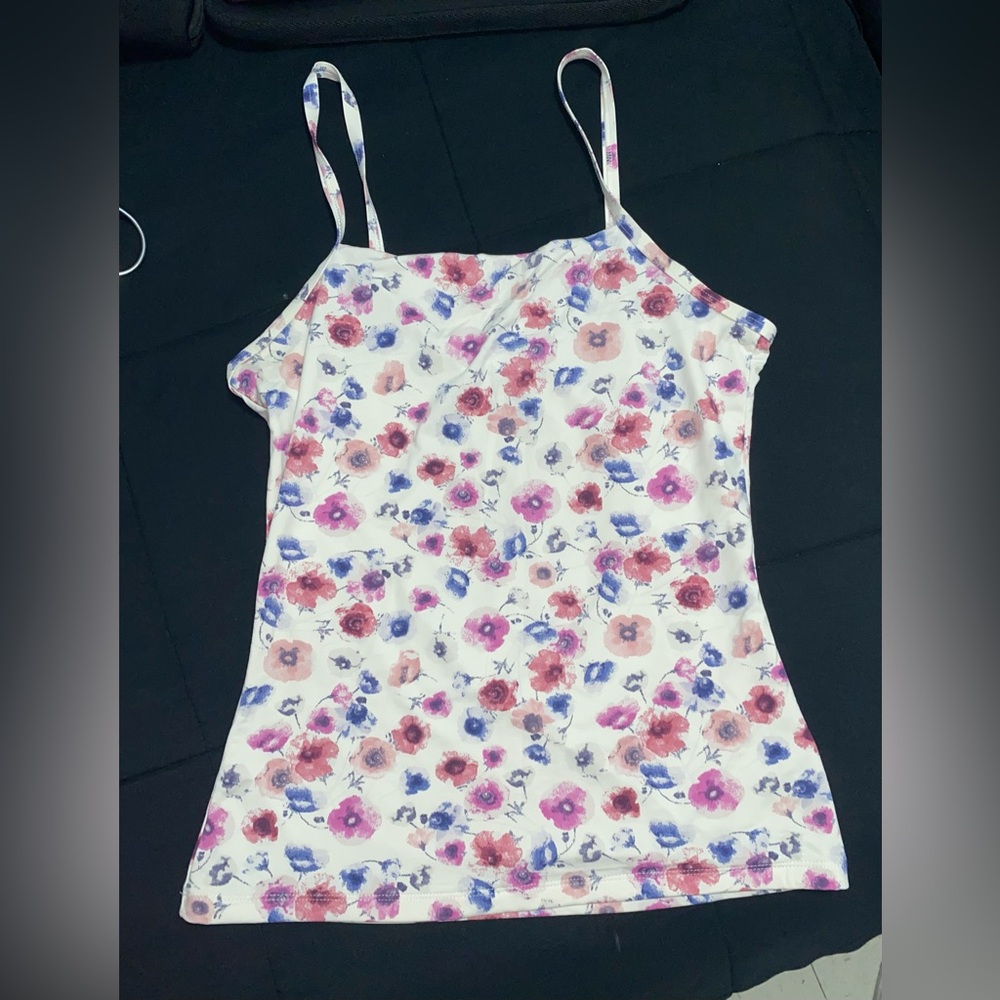 Floral tank top